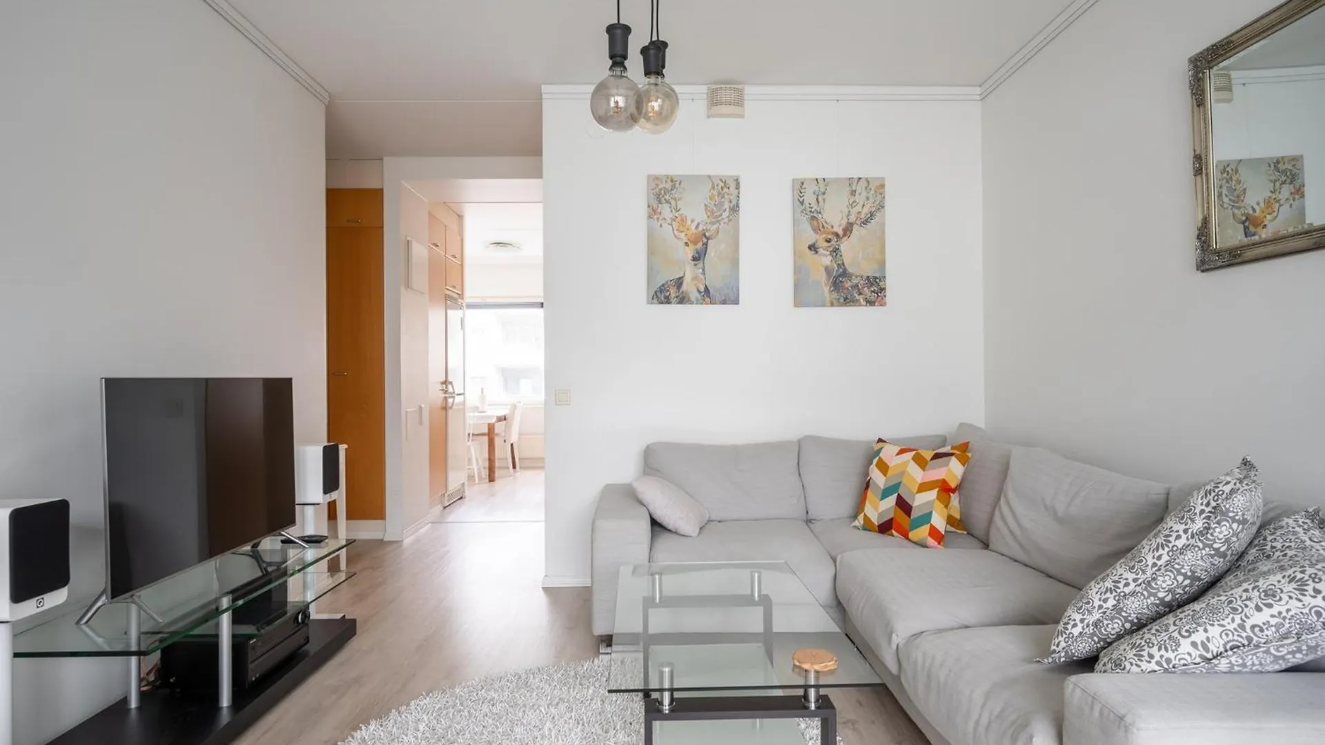 דירה הלסינקי Very Nice Apartment, 1Br, Private Sauna, Ocean View From Balcony