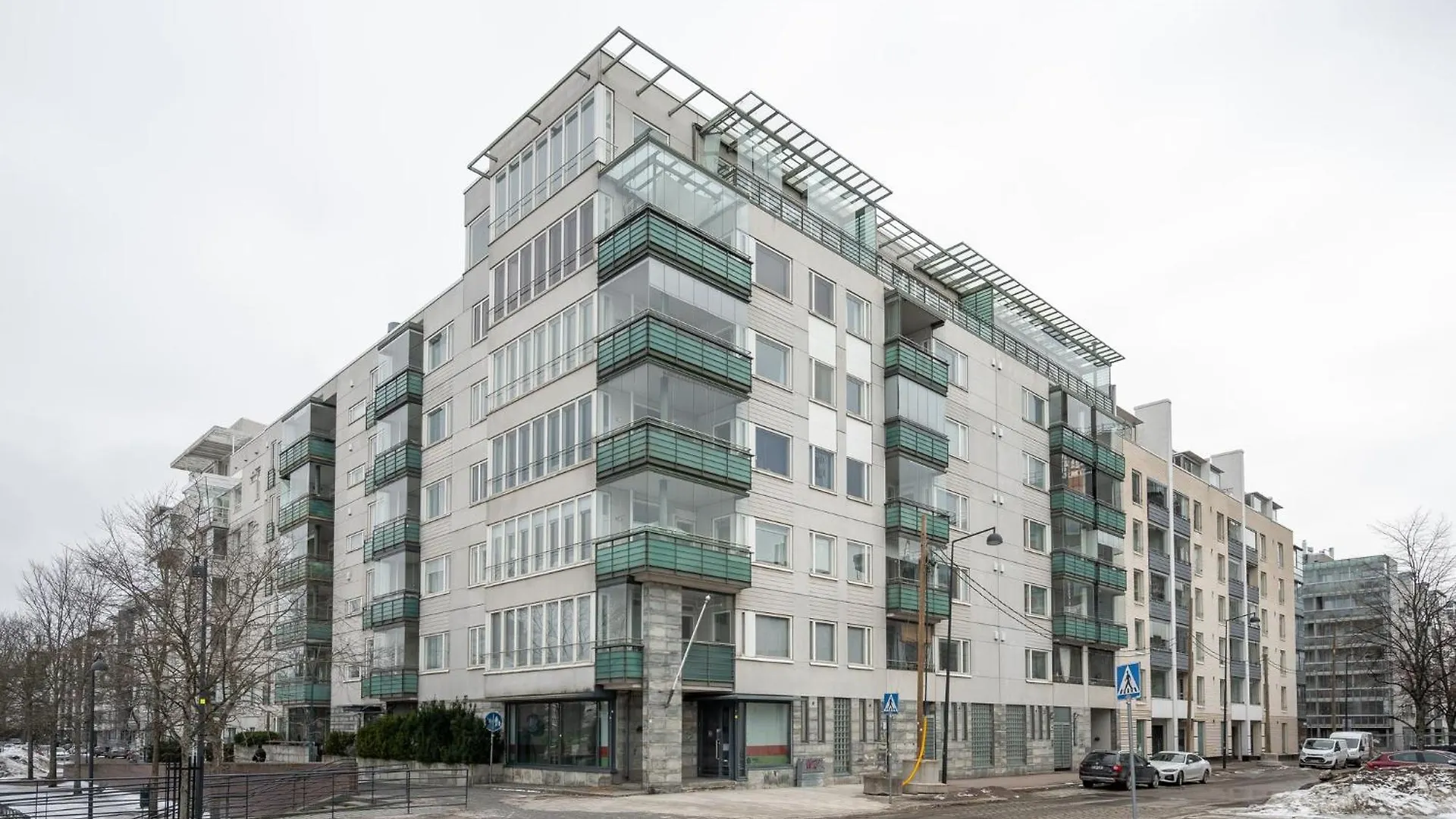 דירה הלסינקי Very Nice Apartment, 1Br, Private Sauna, Ocean View From Balcony פינלנד